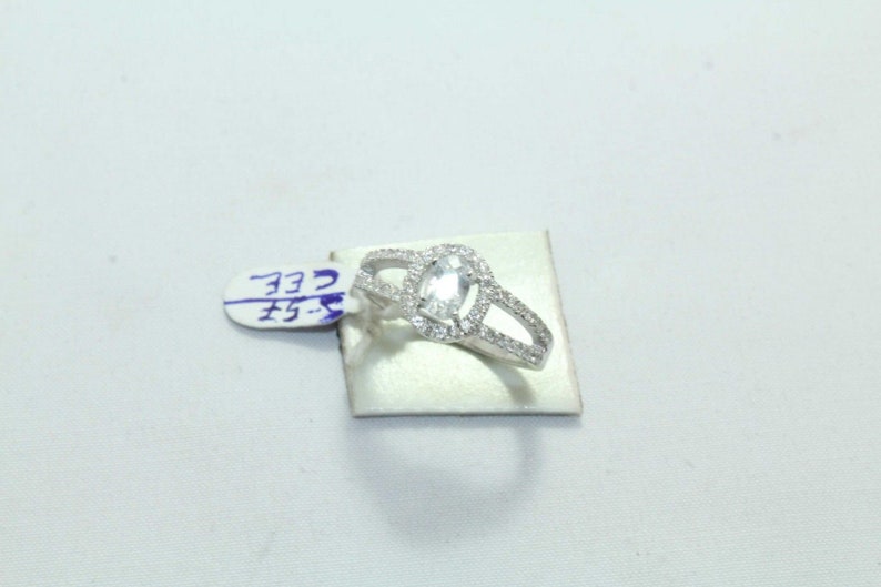 Rajasthan Gems Sterling silver 925 Women/'s ring Zircon stones Ring Size 6 12