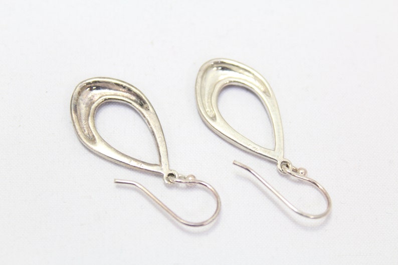 Rajasthan Gems Handmade Dangle Earrings Women 925 Sterling Silver Marcasite Stones P