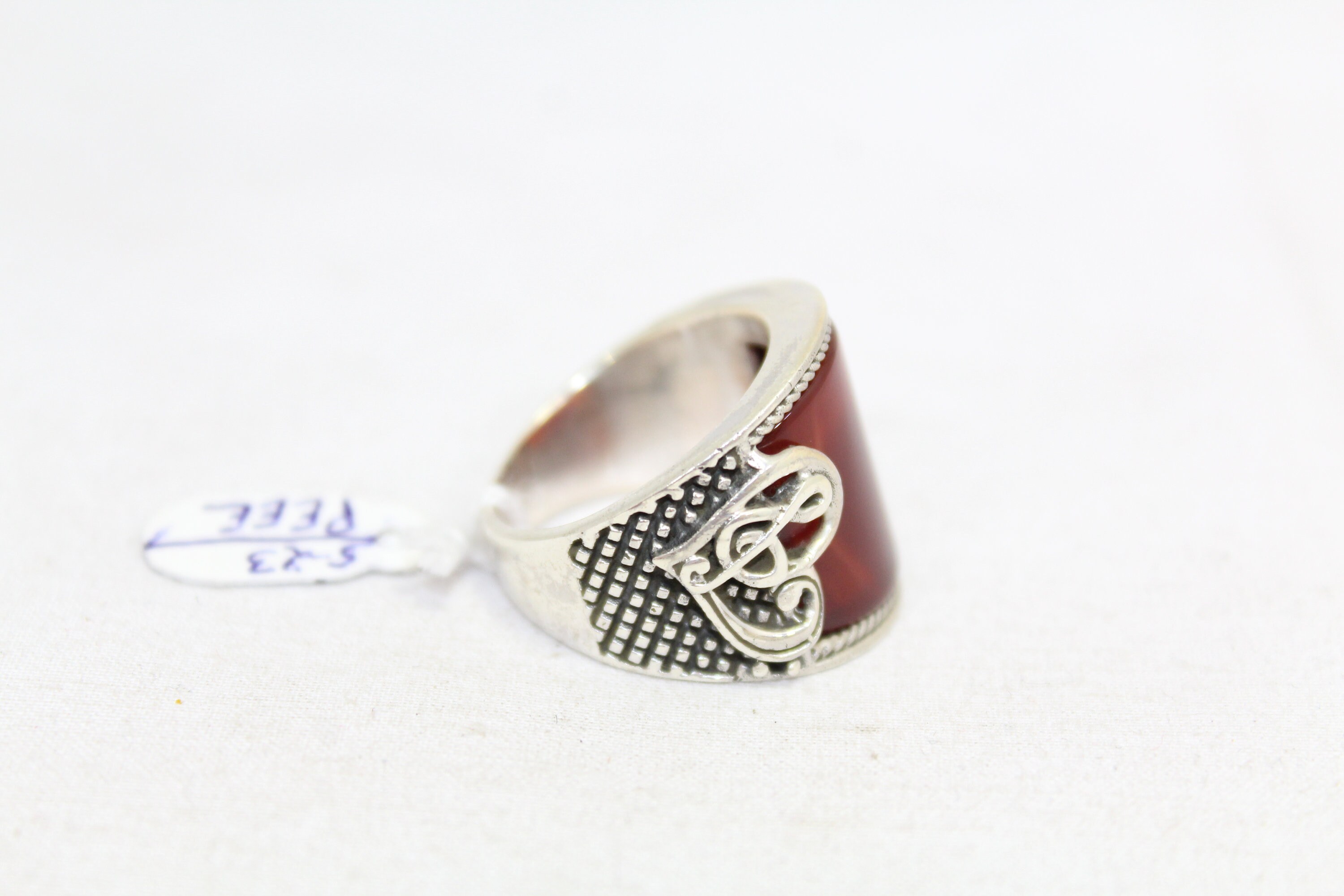 Rajasthan Gems Handmade Designer Men's Ring 925 Sterling | Etsy