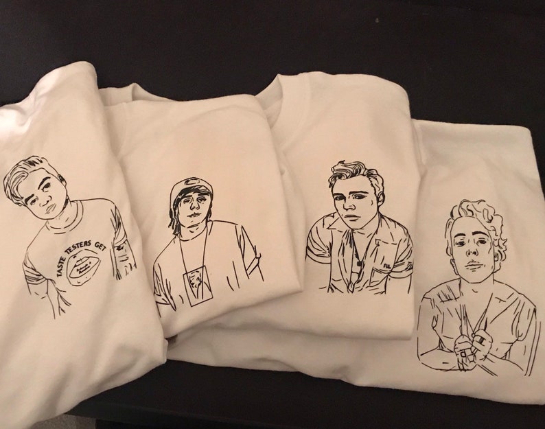 5SOS Sketch Tee