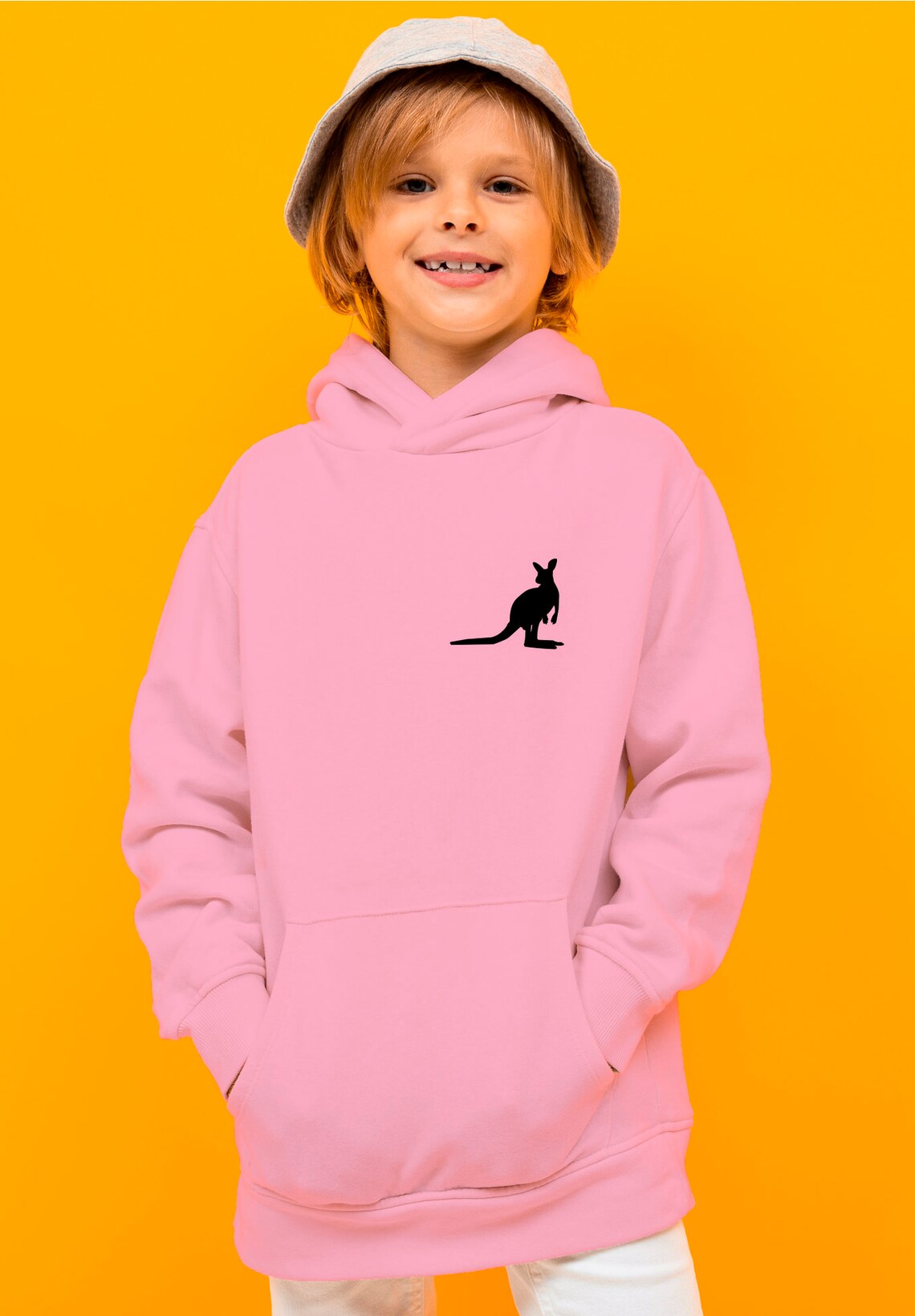Kangaroo hoodie childrens hooded sweatshirt youth hoodies Etsy