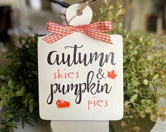 Fall Tiered Tray Decor | Fall Sweet Fall, Fall Tier Tray Decor | Fall Tray Decor
