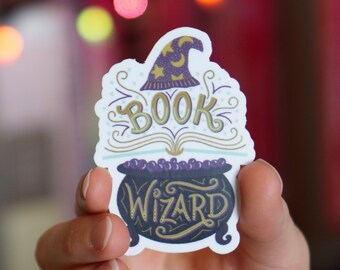 Book Wizard | Sticker