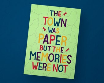 Paper Towns – John Green | Art Print