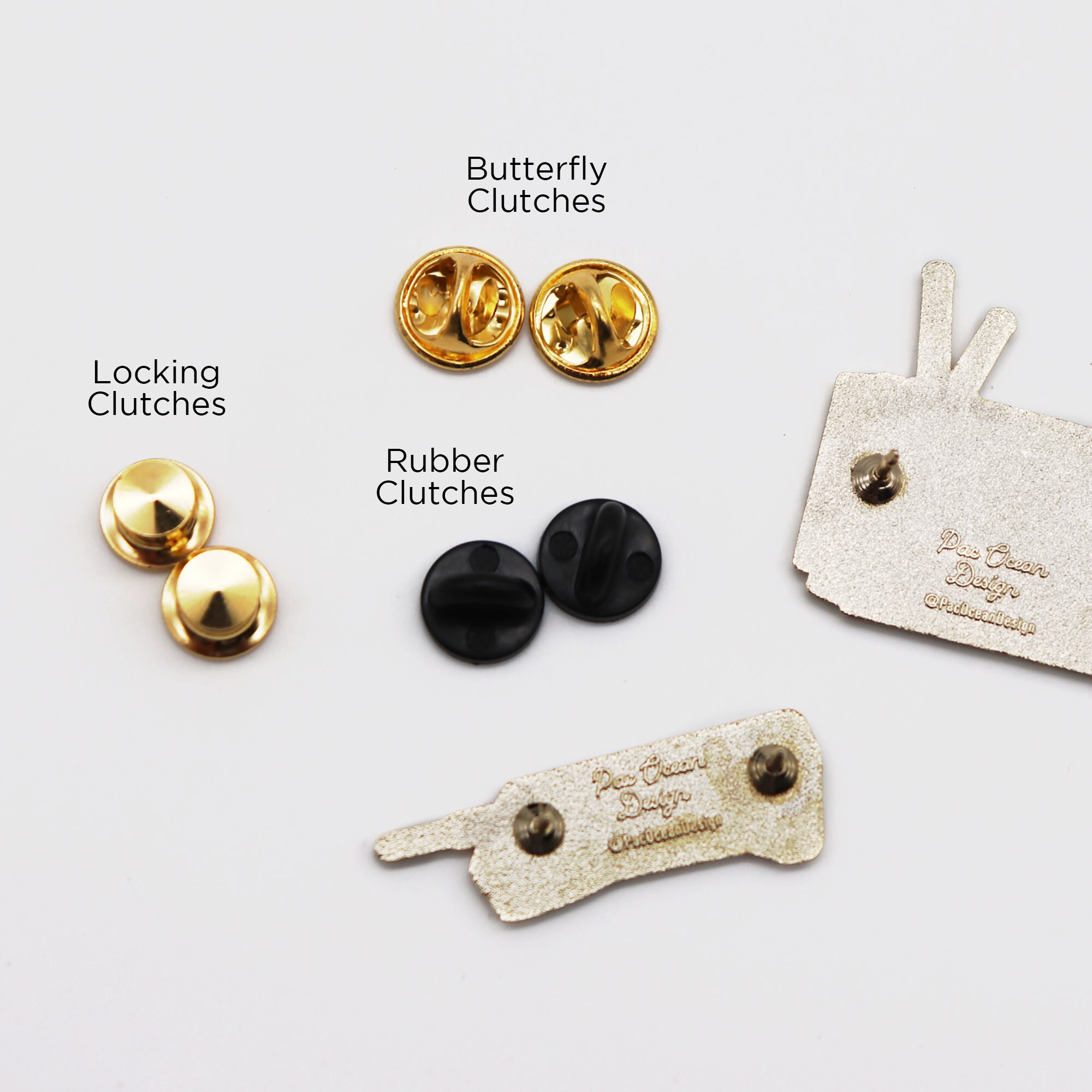 Custom Pins 101: Types of Pin Backs and Attachments