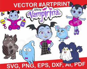 Download Vampirina svg | Etsy