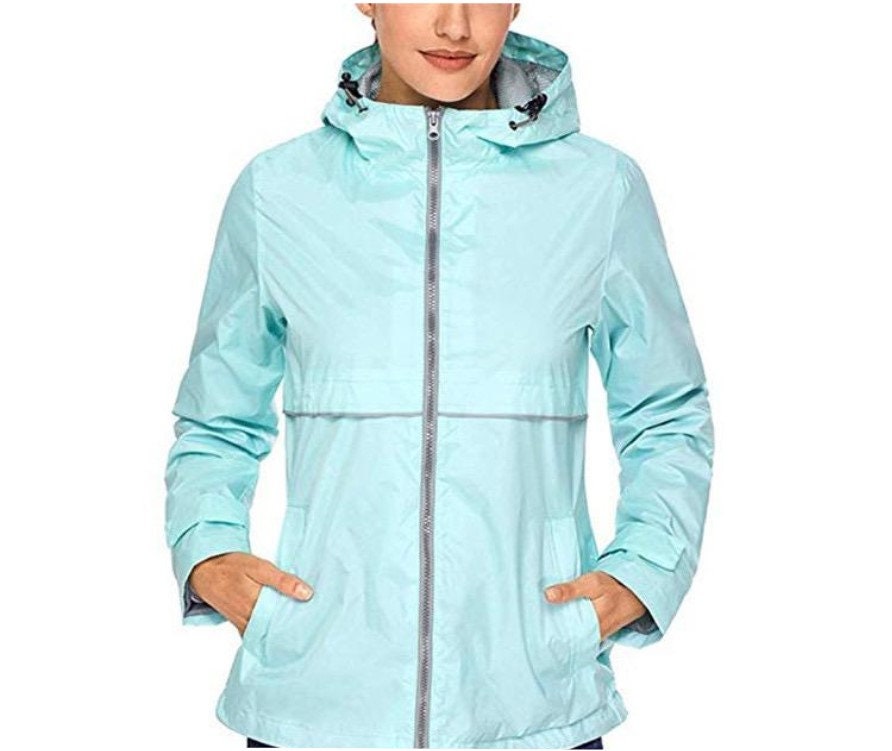 Blank rain jackets for monogramming deals