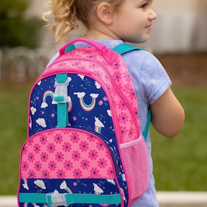 Personalized Stephen Joseph Backpack: All Over Print School Bag, Custom Name