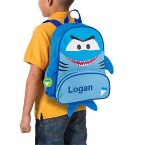 Personalisierter Stephen Joseph Sidekick Rucksack: Hai, Dinosaurier, Weltall