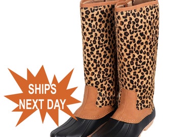 tall duck boots