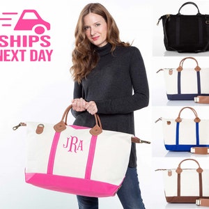Monogrammed WEEKENDER Bag | Overnight Bag | Personalized Duffel Bag | Carry On Bag | Women Duffle Bag | Custom Weekender Bag | Gifts for her