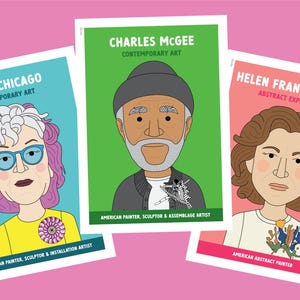 Famous artist classroom posters #6 (20 artists) Art classroom decor
