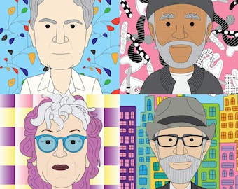 Famous artist pattern posters 4 (10 artists) Art classroom posters
