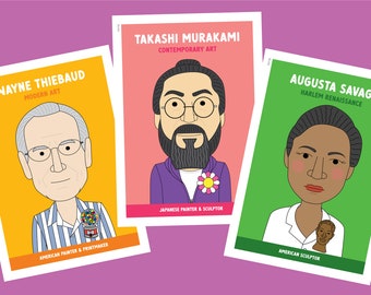 Famous artist classroom posters #3 (20 artists) Art classroom decor