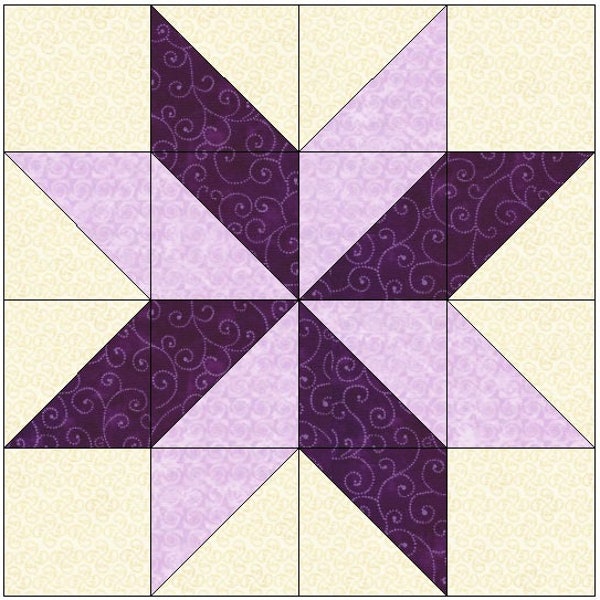 Star Quilt Block Pattern Download