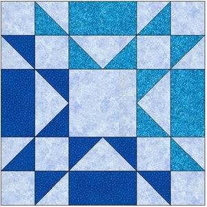 Amish Star Quilt Block Pattern Download