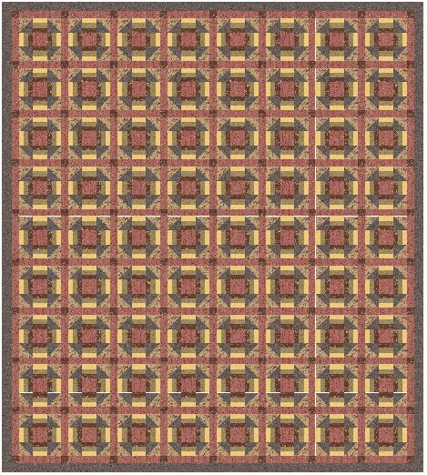 Triple Churn Dash Quilt Block Pattern Download - Etsy