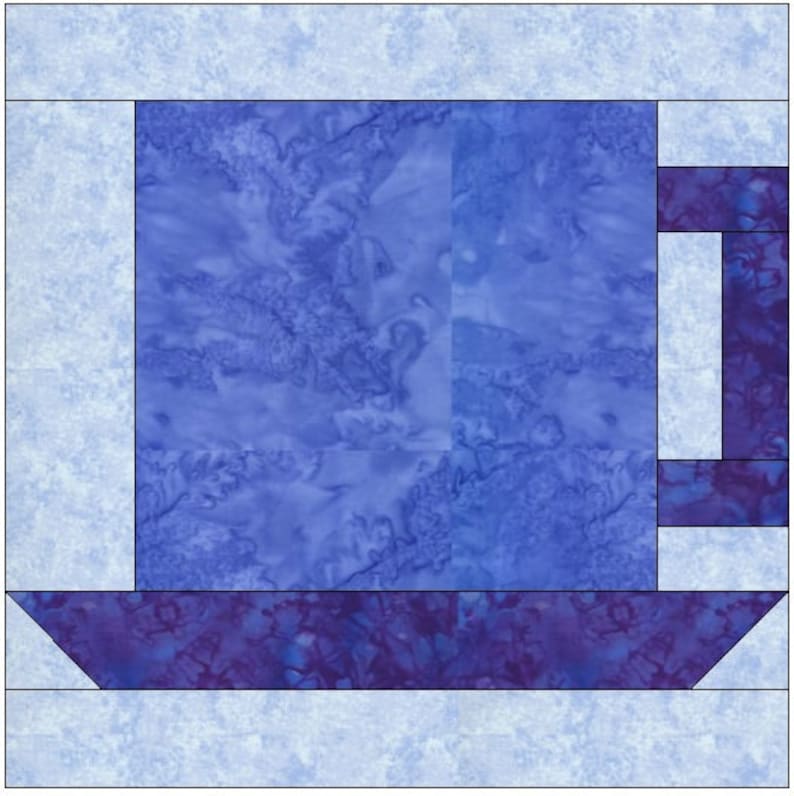Coffee Cup Quilt Block Pattern Download Etsy