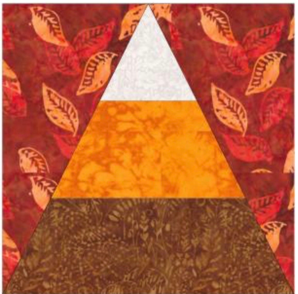 Candy Corn Quilt Block Pattern Download - Etsy
