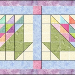 Easter Basket Quilt Block Pattern Download image 3