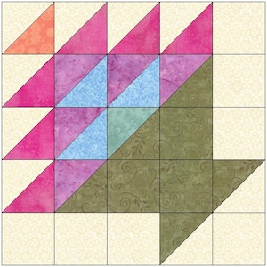 Easter Basket Quilt Block Pattern Download image 4