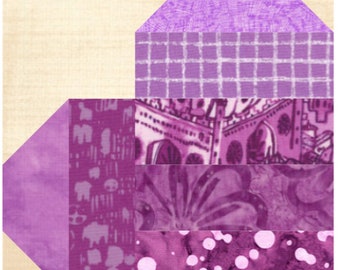Patchwork Herz Quilt Block Anleitung zum Download