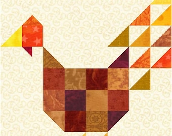 Turkey Quilt Block Pattern Download