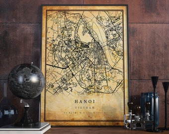 Vietnam map | Etsy Vietnam map | Etsy