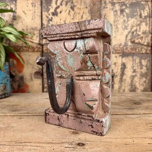 Antique Indian Wall Hanging Coat Hook