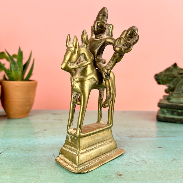 Antique Indian Brass Hindu Statue