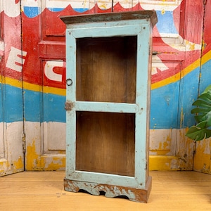 Vintage Indian Display Cabinet