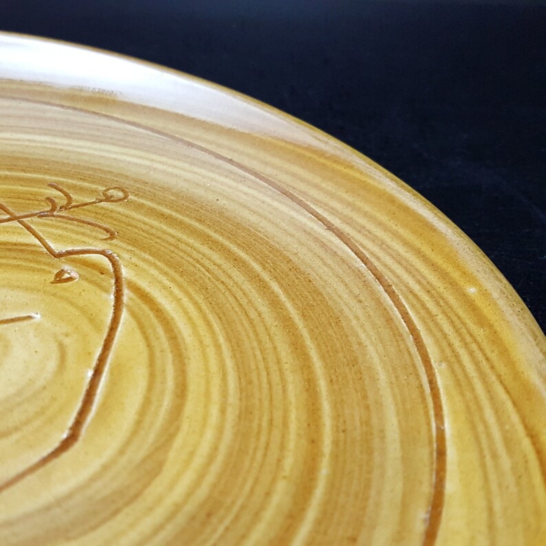 Ohi Chozaemon Art Plate 20cm WBOX