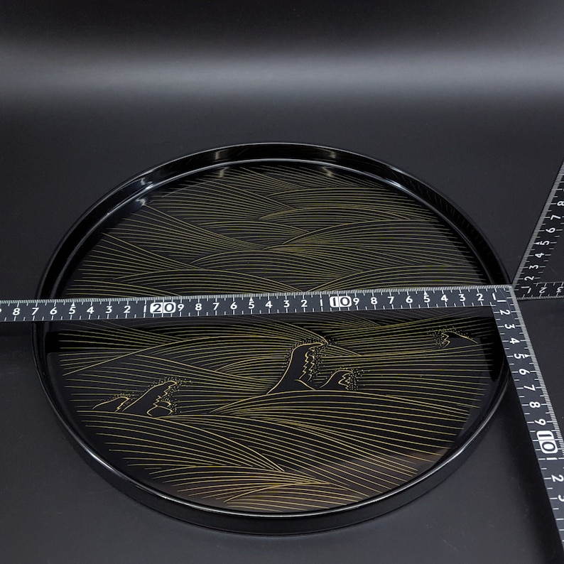 Wajima Lacquerware Tray 27cm WBOX