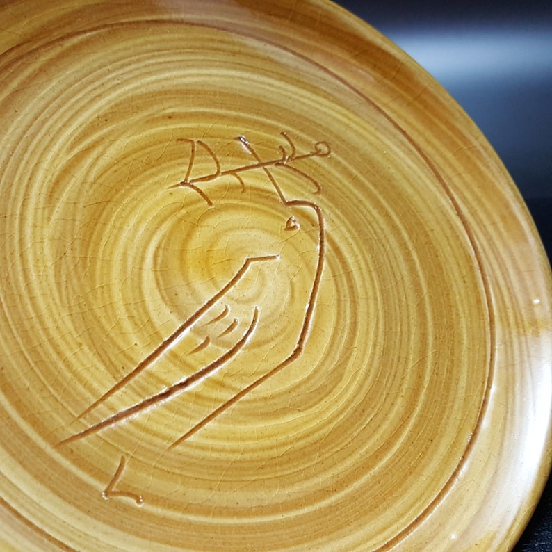 Ohi Chozaemon Art Plate 20cm WBOX