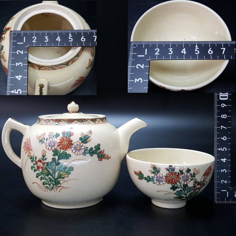 Satsuma Tea Set Meiji
