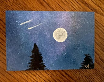 Night sky Magnet