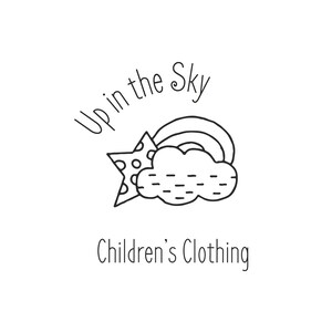 Logo prefatto, design logo, design del logo Pre made, design del marchio, Star/cloud/rainbow logo, cancelleria Business, Logo minimalista