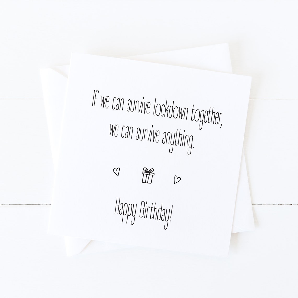 If we can survive lockdown together we can survive anything  Etsy