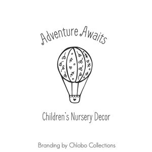 Logo precostruito, Progettazione del logo, Progettazione del logo precostruito, Progettazione del marchio, Logo della mongolfiera, Logo per bambini, Articoli di cancelleria aziendale, Logo minimalista