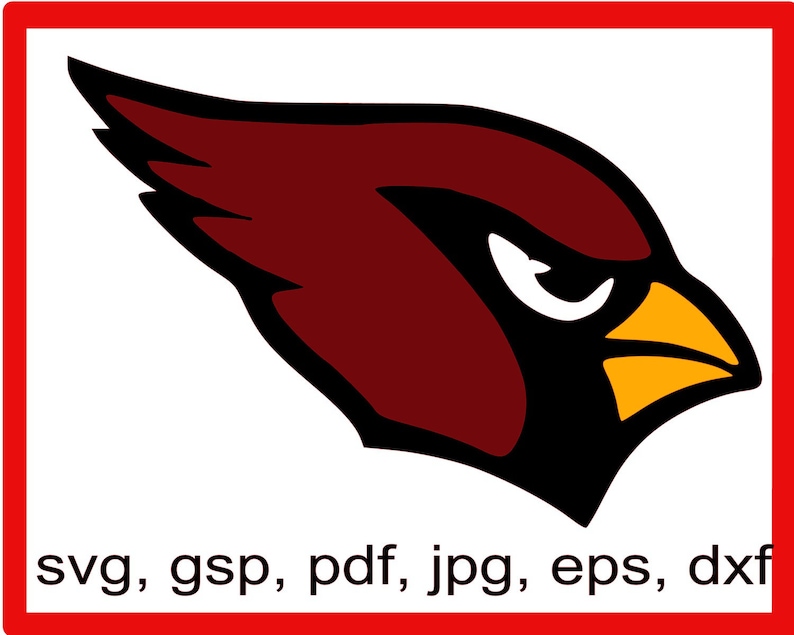 Cardinal svg gsp Silhouette N Cricut Machines & Iron ons | Etsy