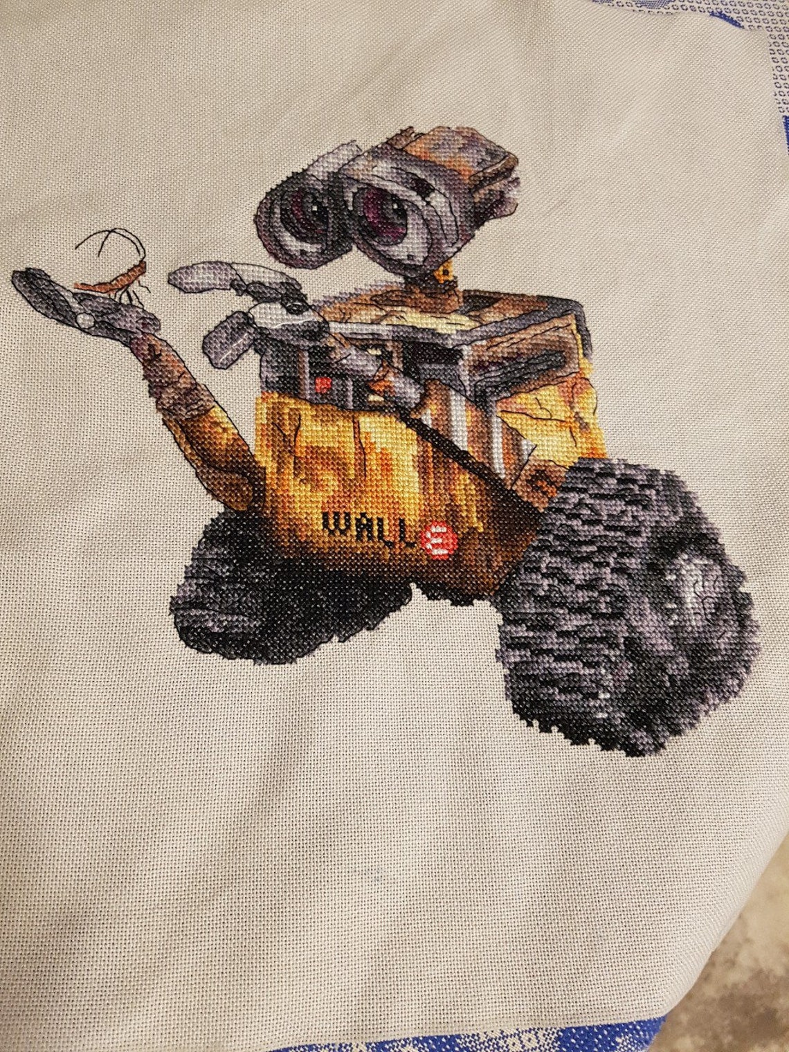 WallE Cross Stitch Pattern DMC Cross Stitch Chart Needlepoint Etsy