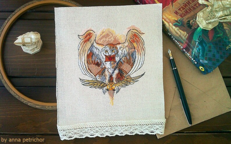 Hedwig Cross Stitch Pattern DMC Needlepoint Pattern ...