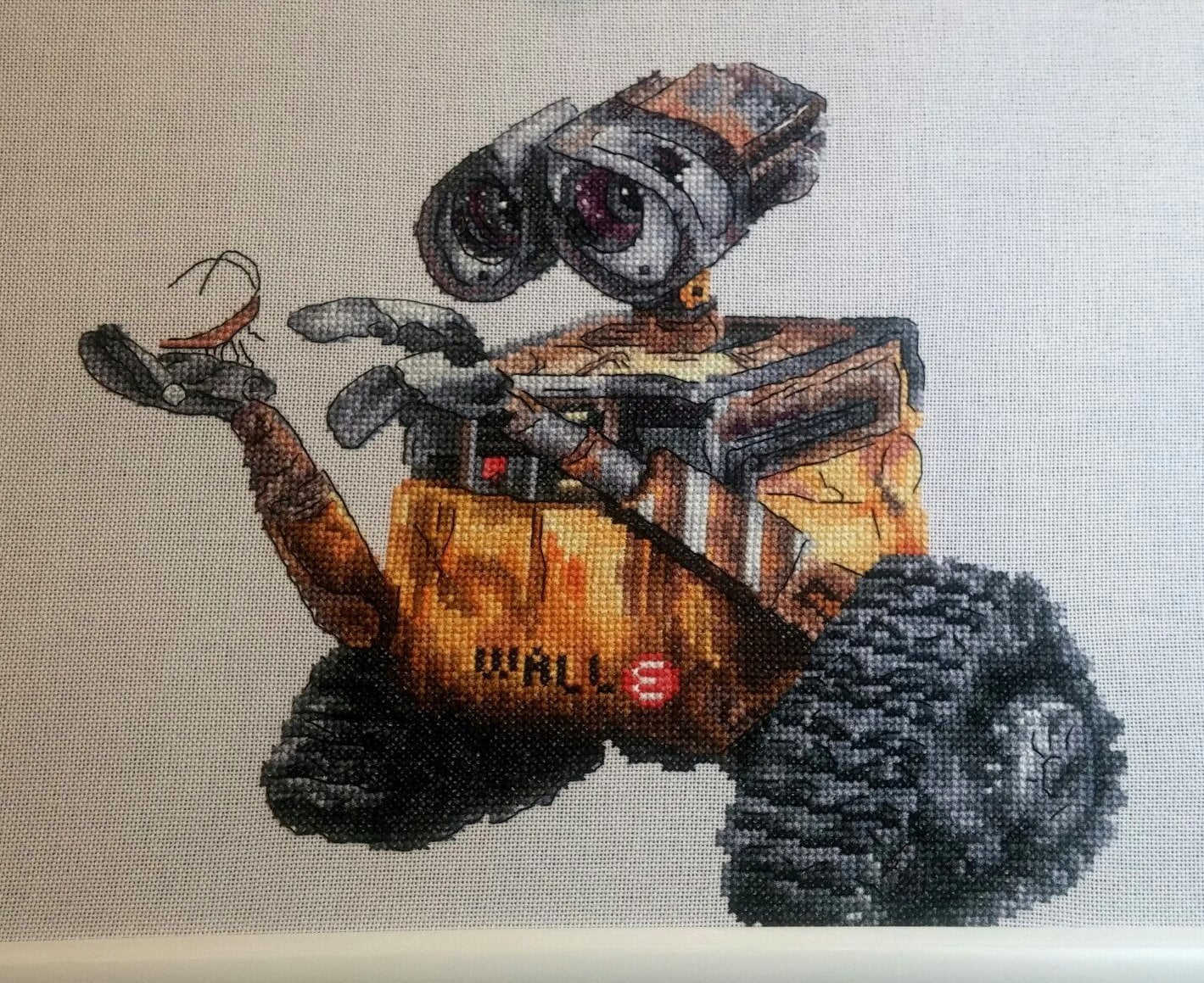 WallE Cross Stitch Pattern DMC Cross Stitch Chart Needlepoint Etsy