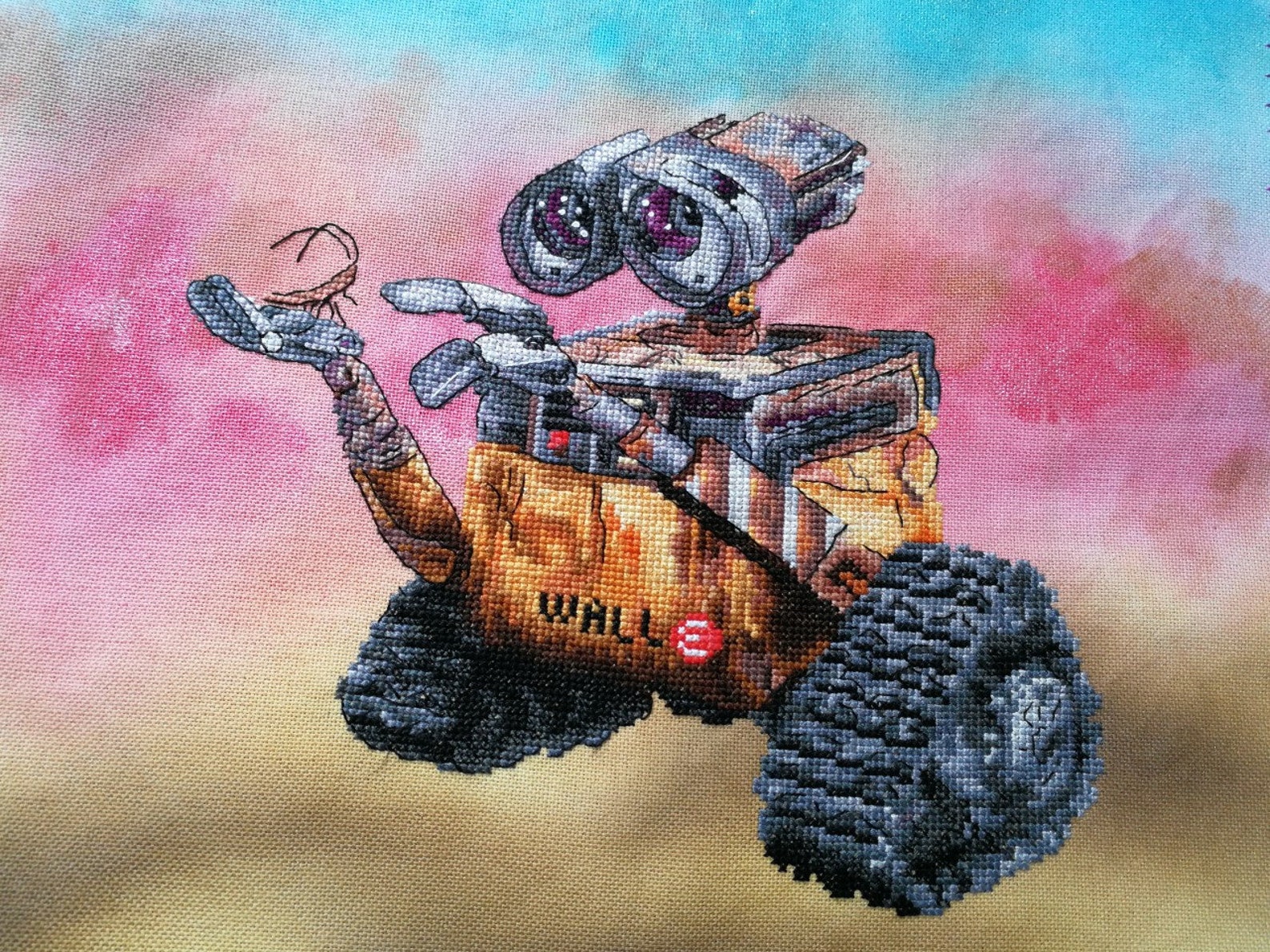 WallE Cross Stitch Pattern DMC Cross Stitch Chart Needlepoint Etsy