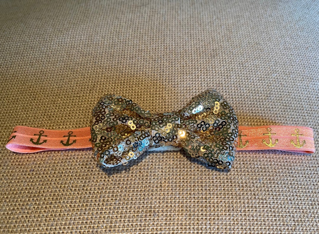 Nautical Headband Gold Etsy