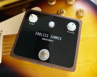 ENDLESS SUMMER: Real Spring Reverb Booster Guitar Effects Pedal