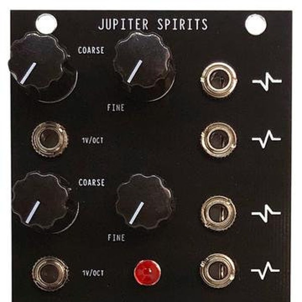 JUPITER SPIRITS (Four Voice Analog Oscillator Eurorack Modular Device)