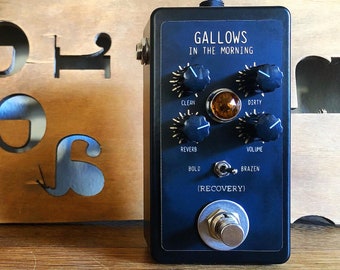 Gallows In The Morning  (Versatile Double Overdrive with Haunting Reverb) Guitar Effects Pedal