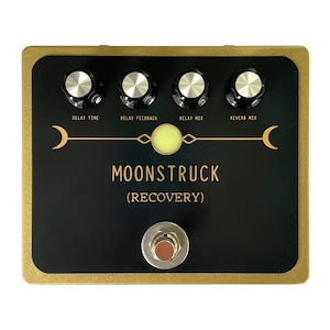 MOONSTRUCK: Real Spring Reverb + Analog-Style Delay Guitar Effects Pedal
