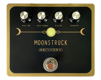 MOONSTRUCK: Real Spring Reverb + Analog-Style Delay Guitar Effects Pedal